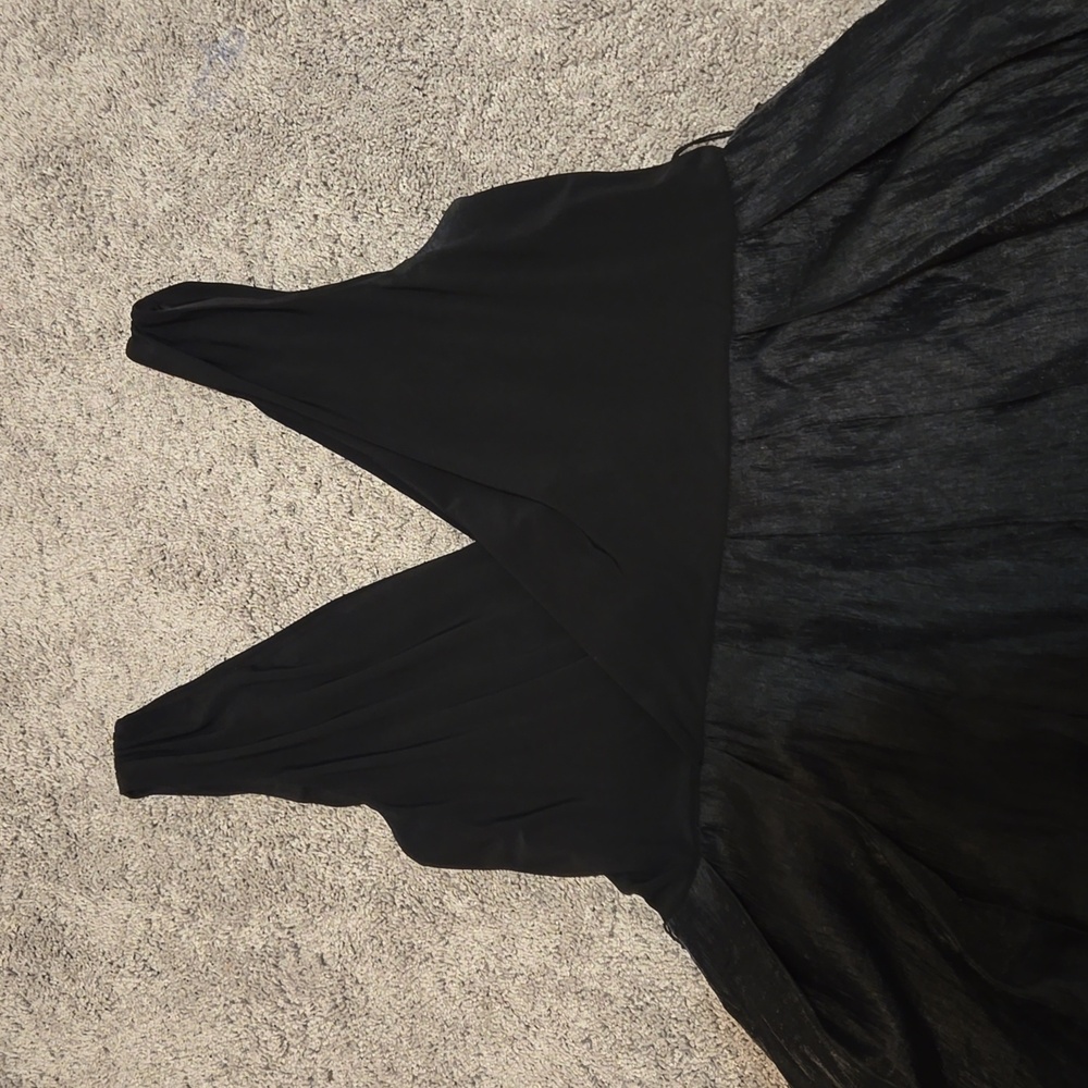 Adrianna Papell Women Black Cocktail Dress - Size 18W - Picture 4 of 5